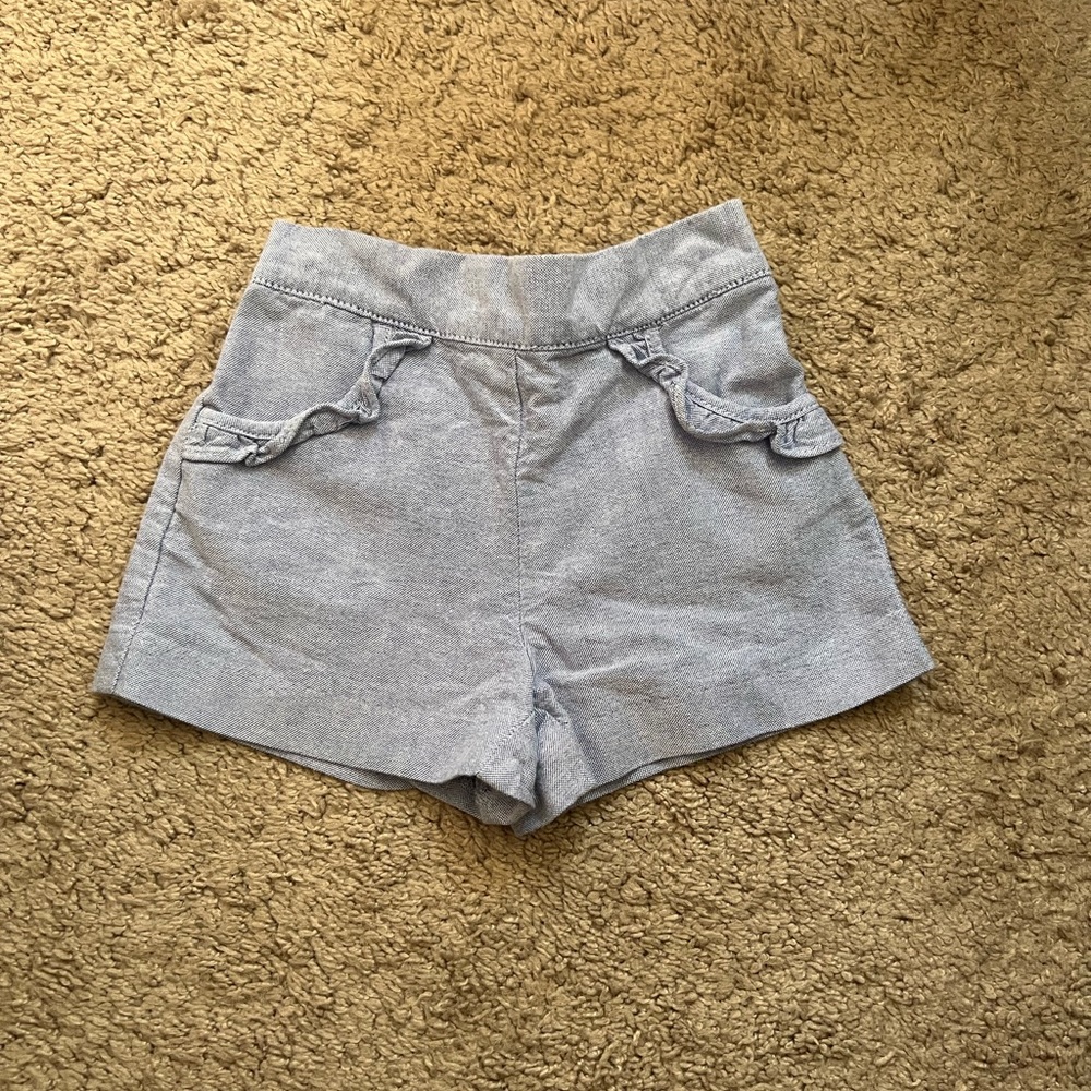 Janie and Jack chambray shorts 12-18m